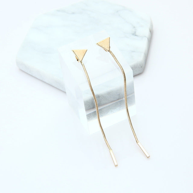 Geometric Triangle Earrings For Women