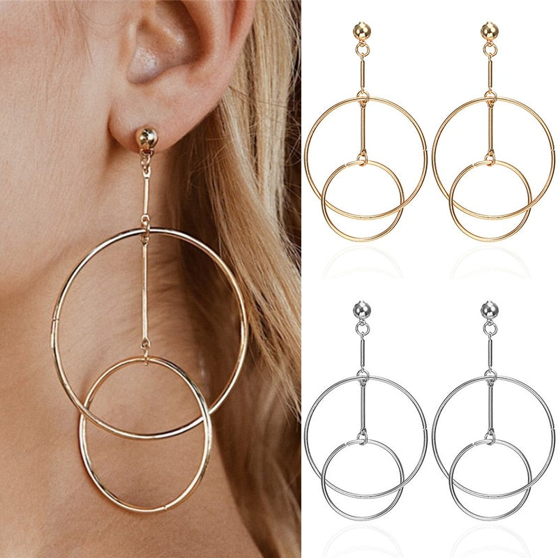 Unique Round Earrings For Women