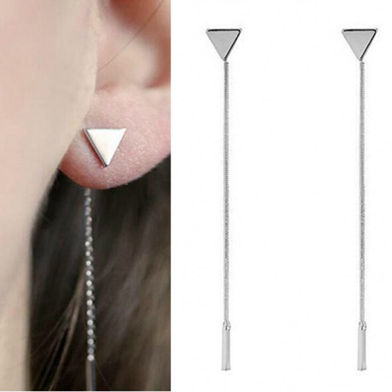 Geometric Triangle Earrings For Women