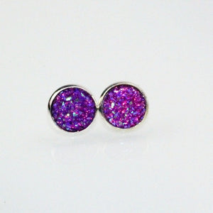 Bigger Colorful Crystal Earrings For Women
