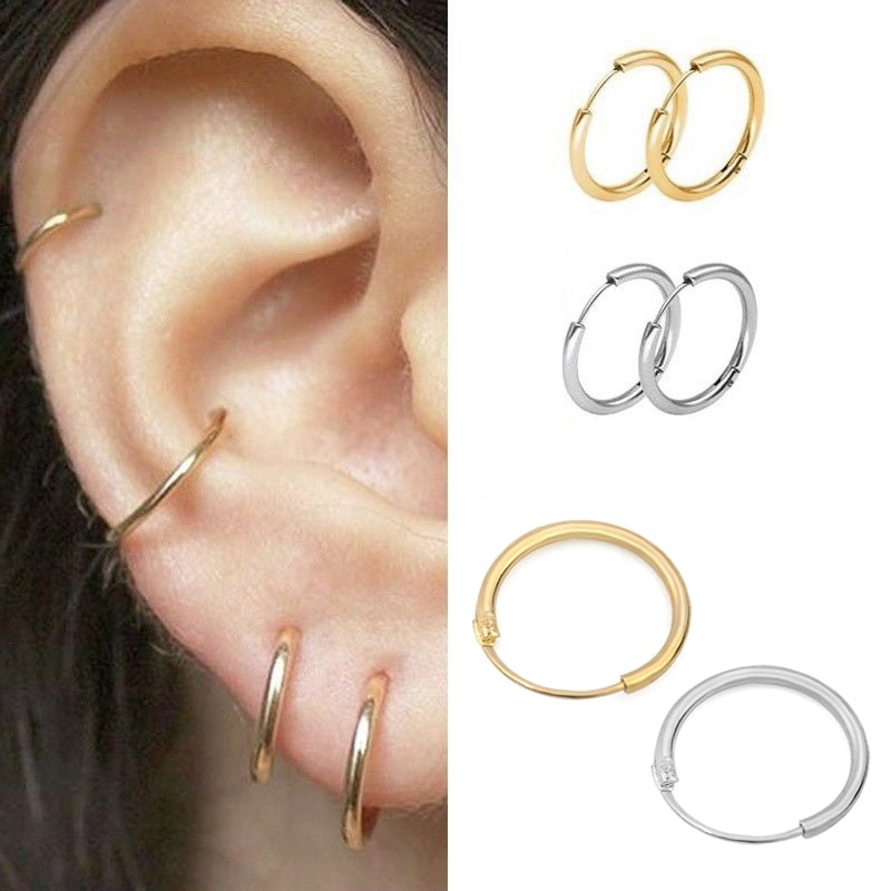 Simple Round Earring For Women