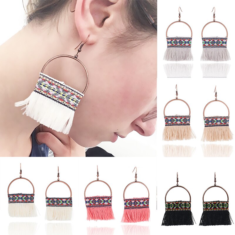 Naive Tassel Earring For Women