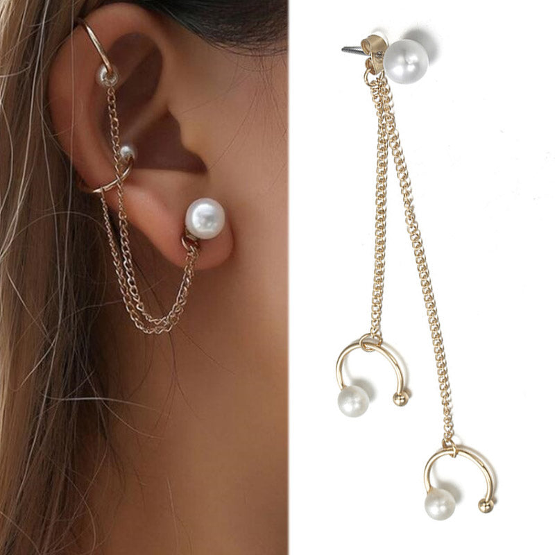 Pearl Chain Earring For Women