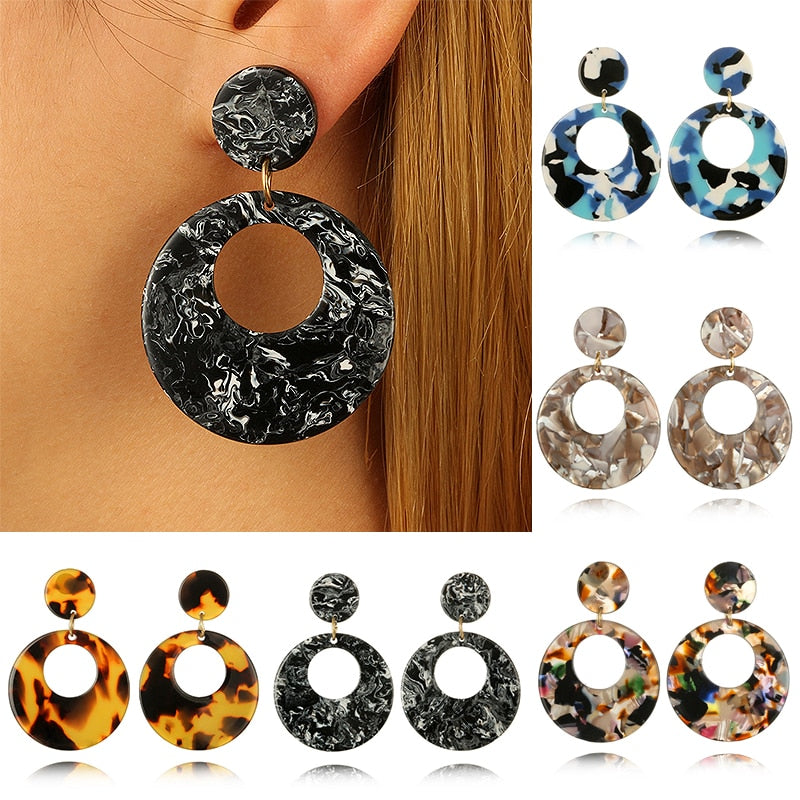 Creative Round Earrings For Women