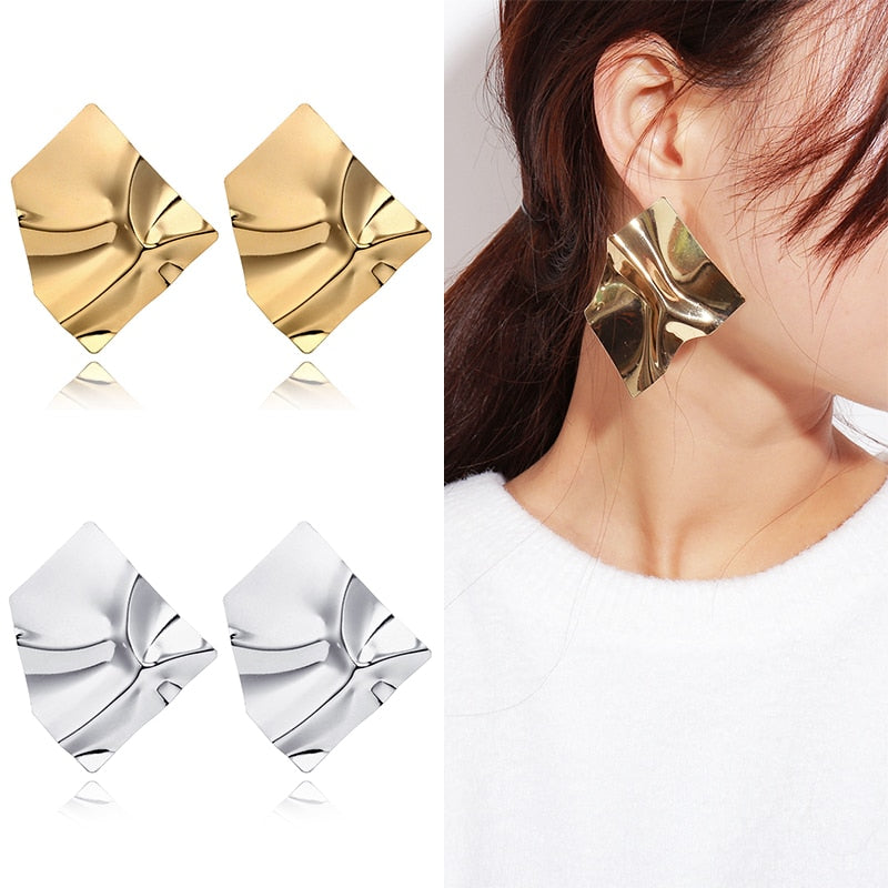 Big Geometric Earrings For Women