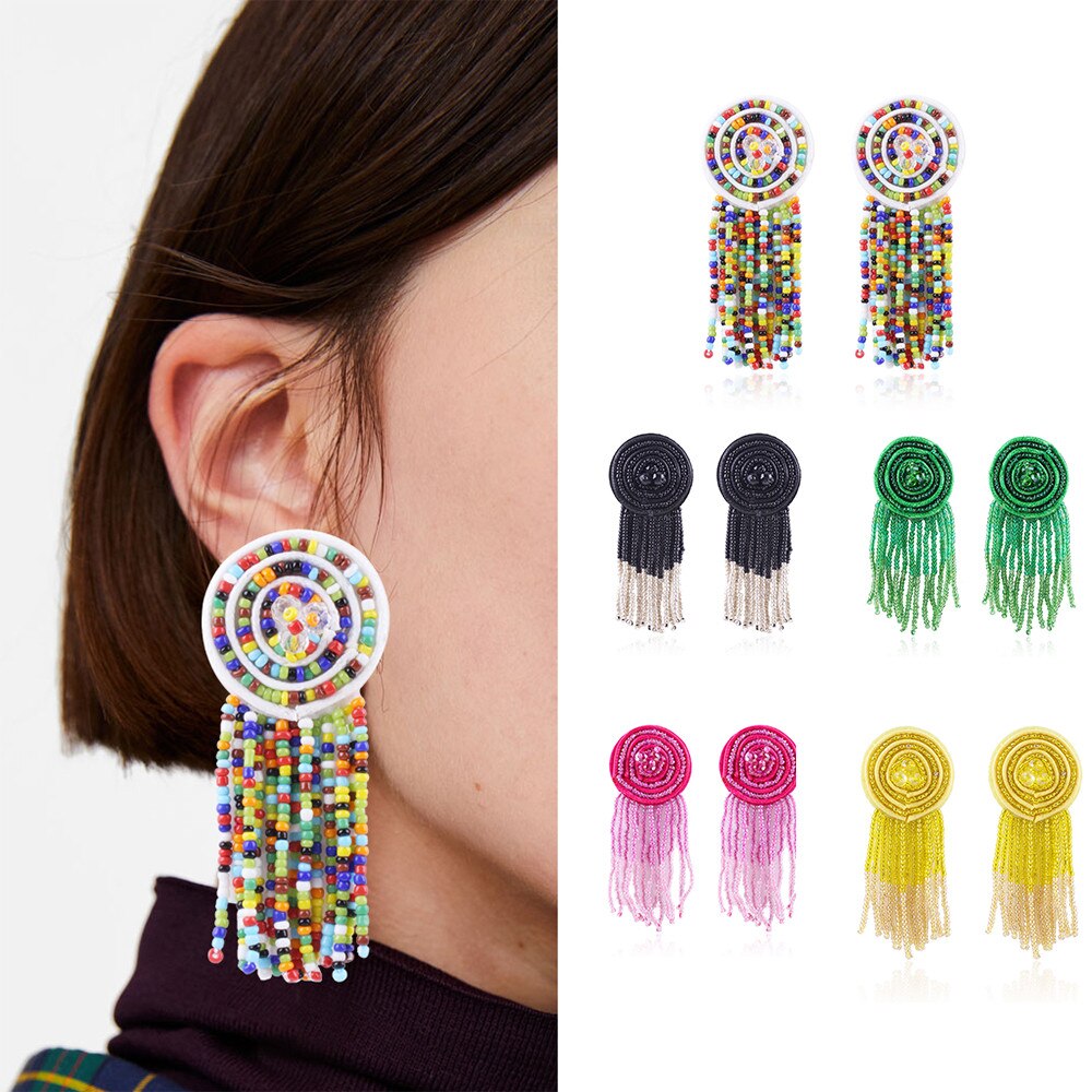 Boho Style Tassel Earrings For Women