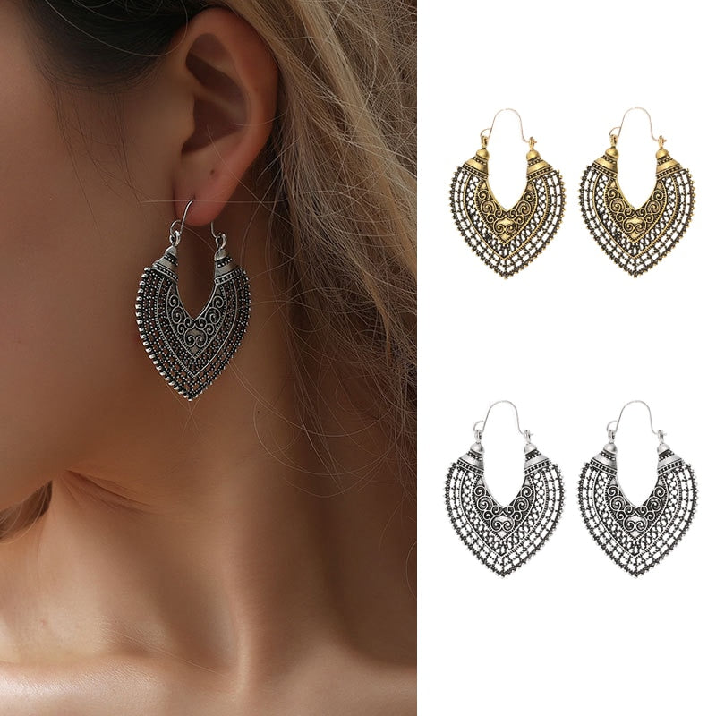 Vintage Ethnic Earrings For Women